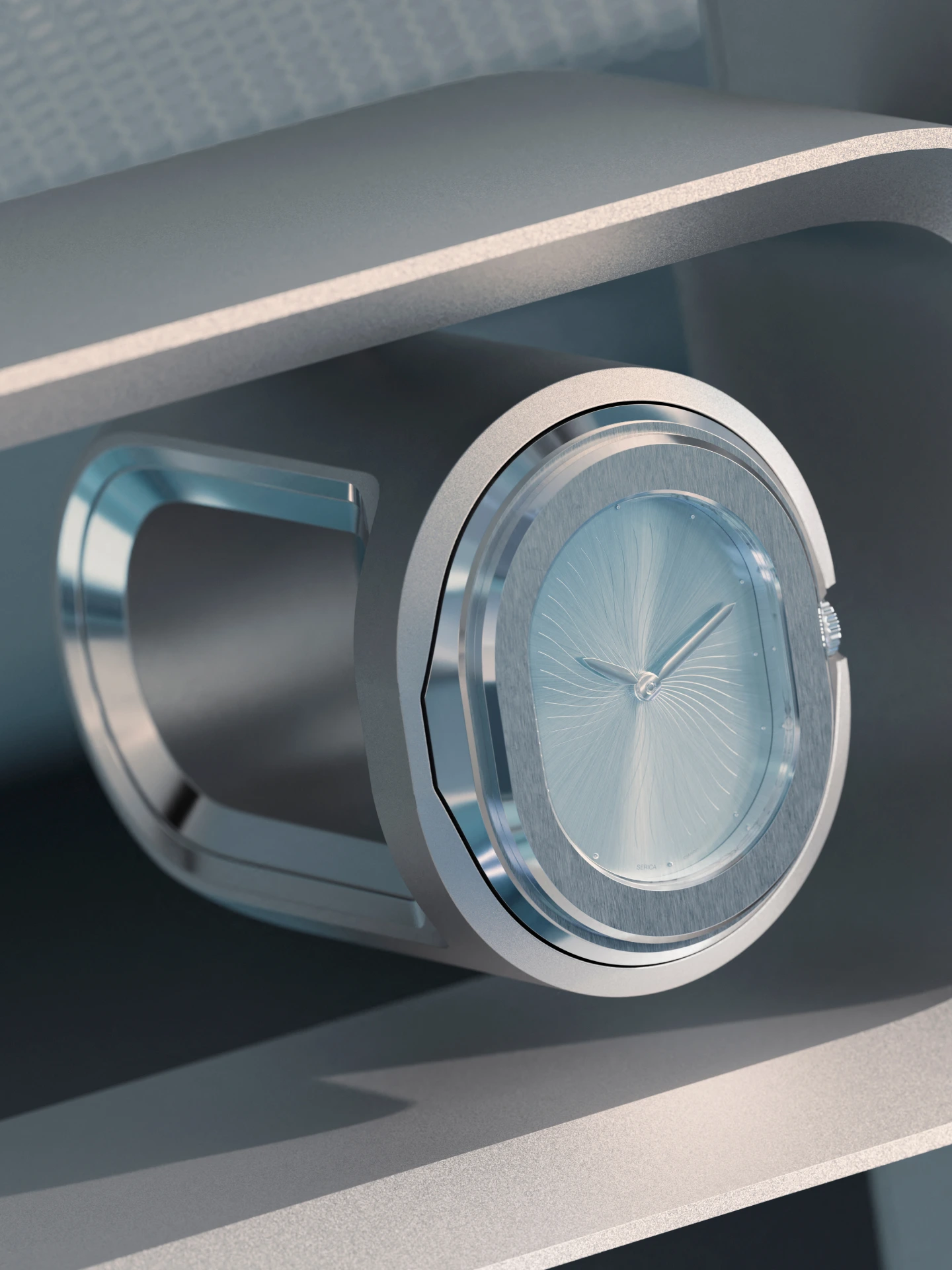 La montre SERICA à bord du PEUGEOT RCZ Vision