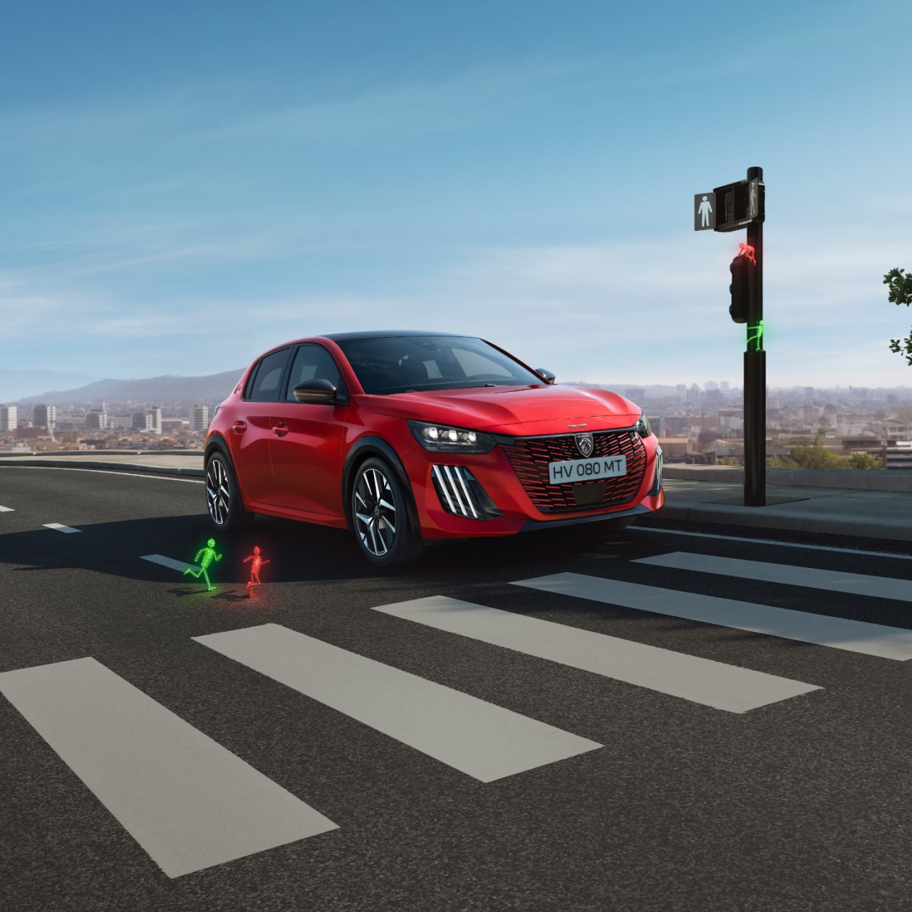PEUGEOT 208 vue avant