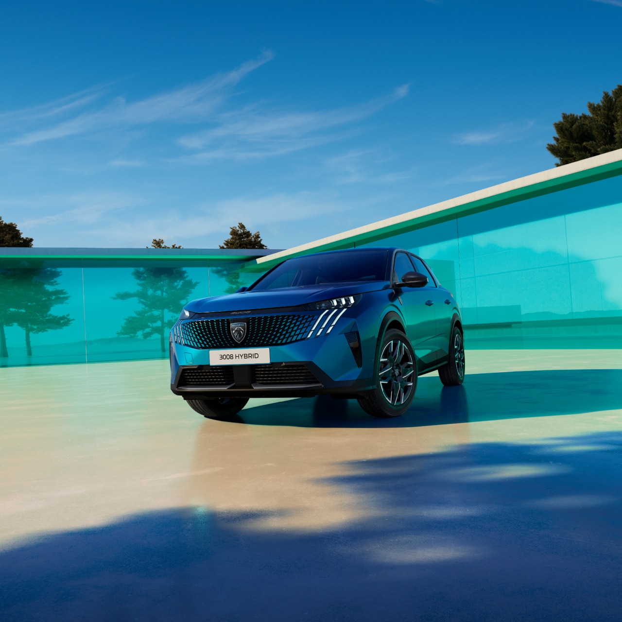 PEUGEOT 3008 Hybride vue avant