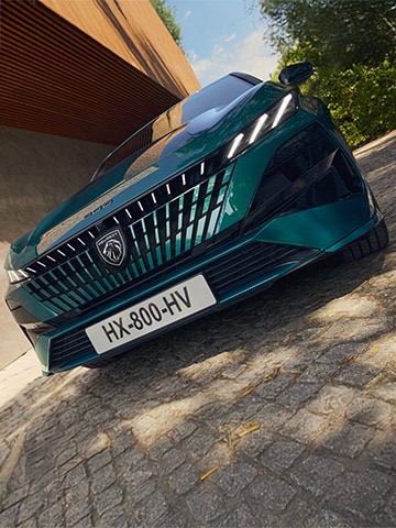 Nouvelle PEUGEOT E-308 face avant