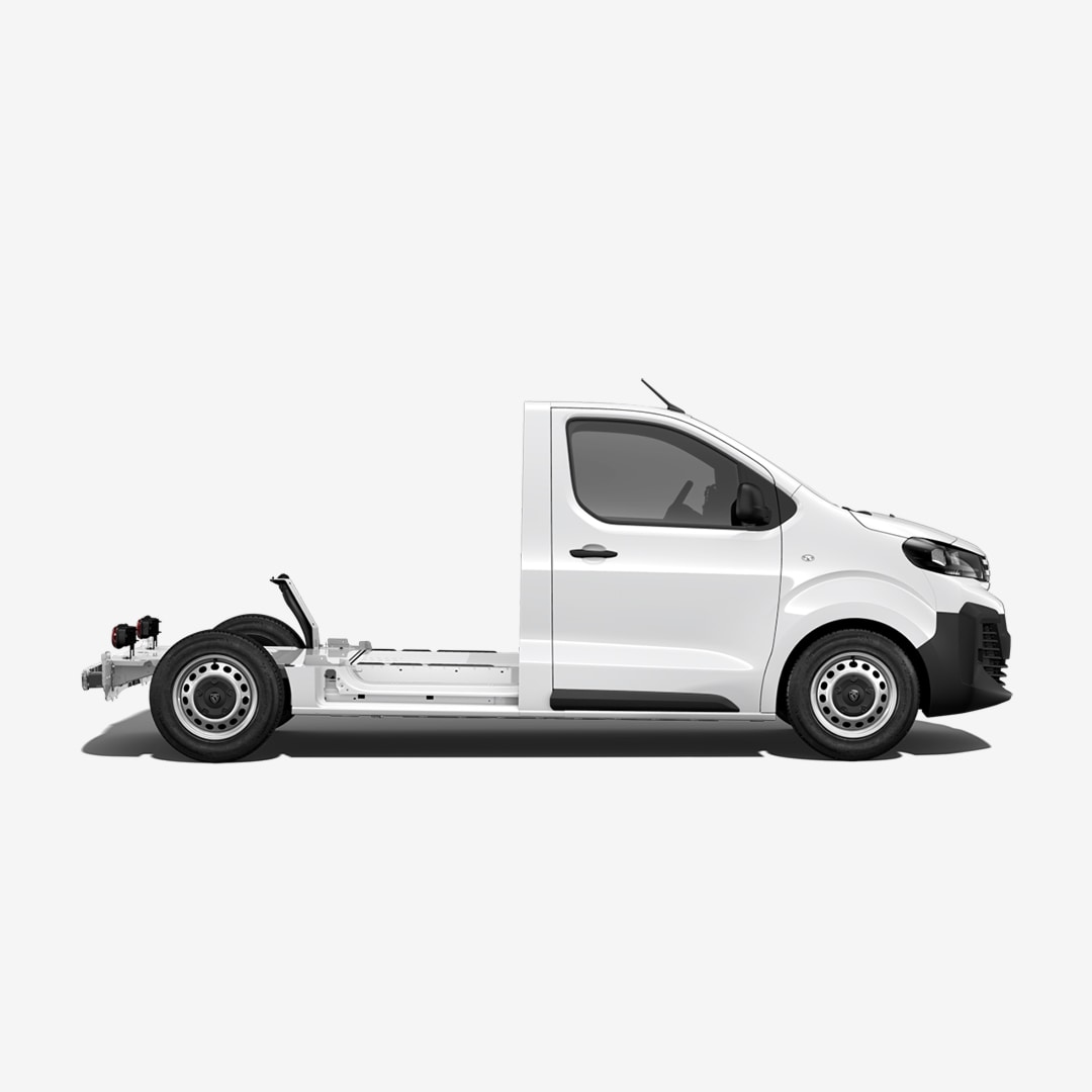 PEUGEOT Expert Platform cab M profile view
