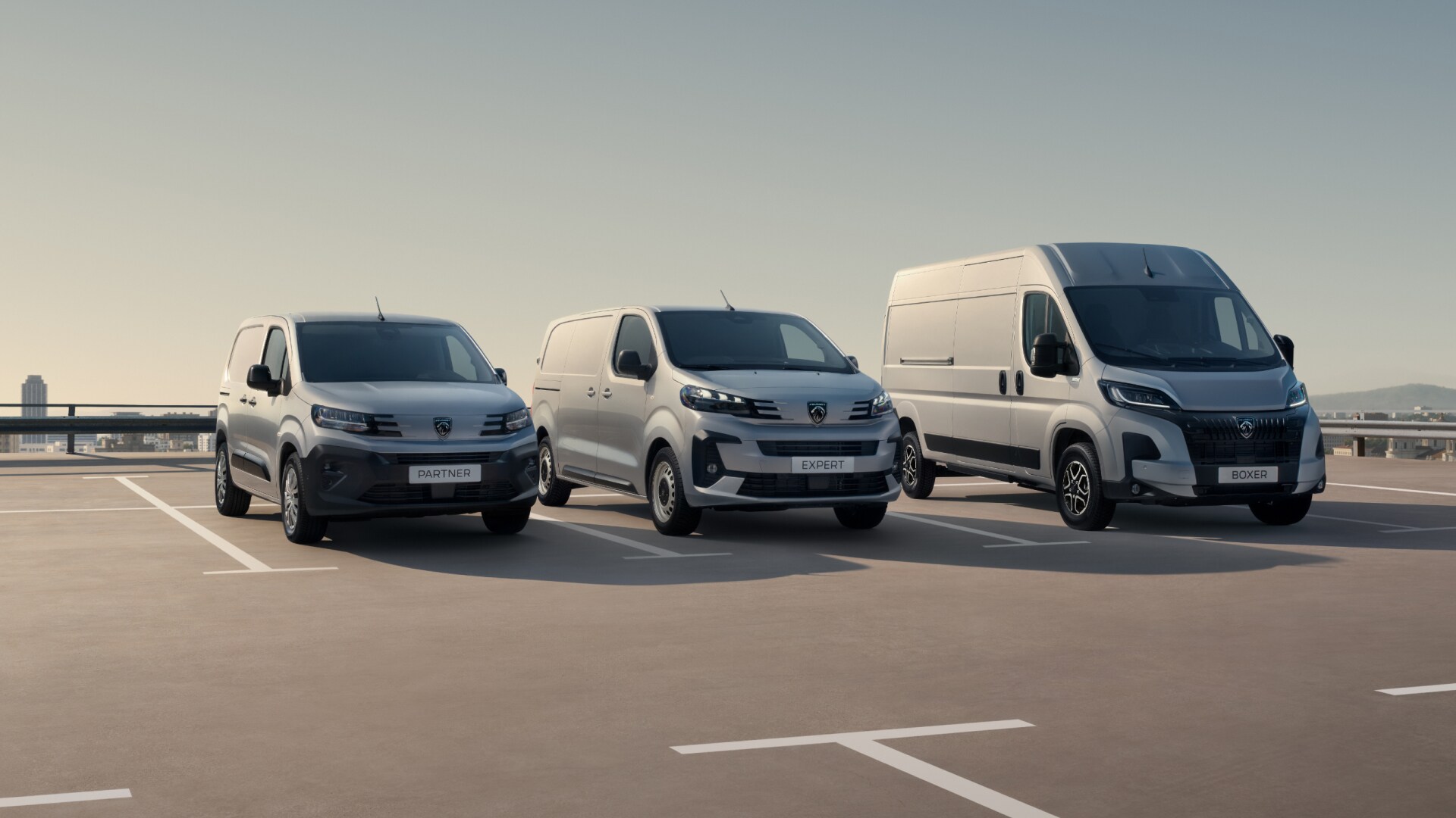 PEUGEOT Commercial vehicle range